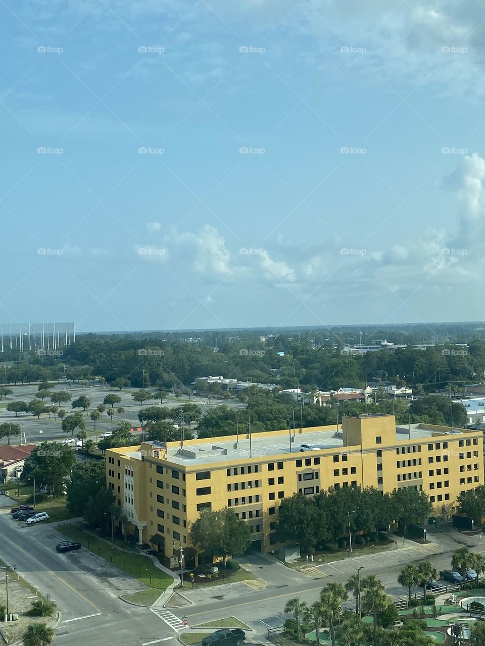 The view from the 17th floor 