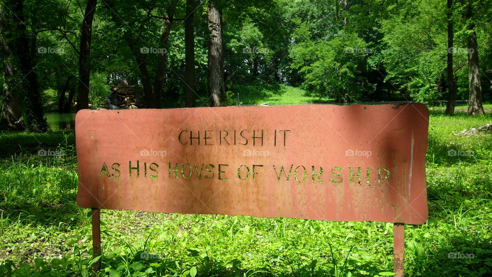 Cherish It sign