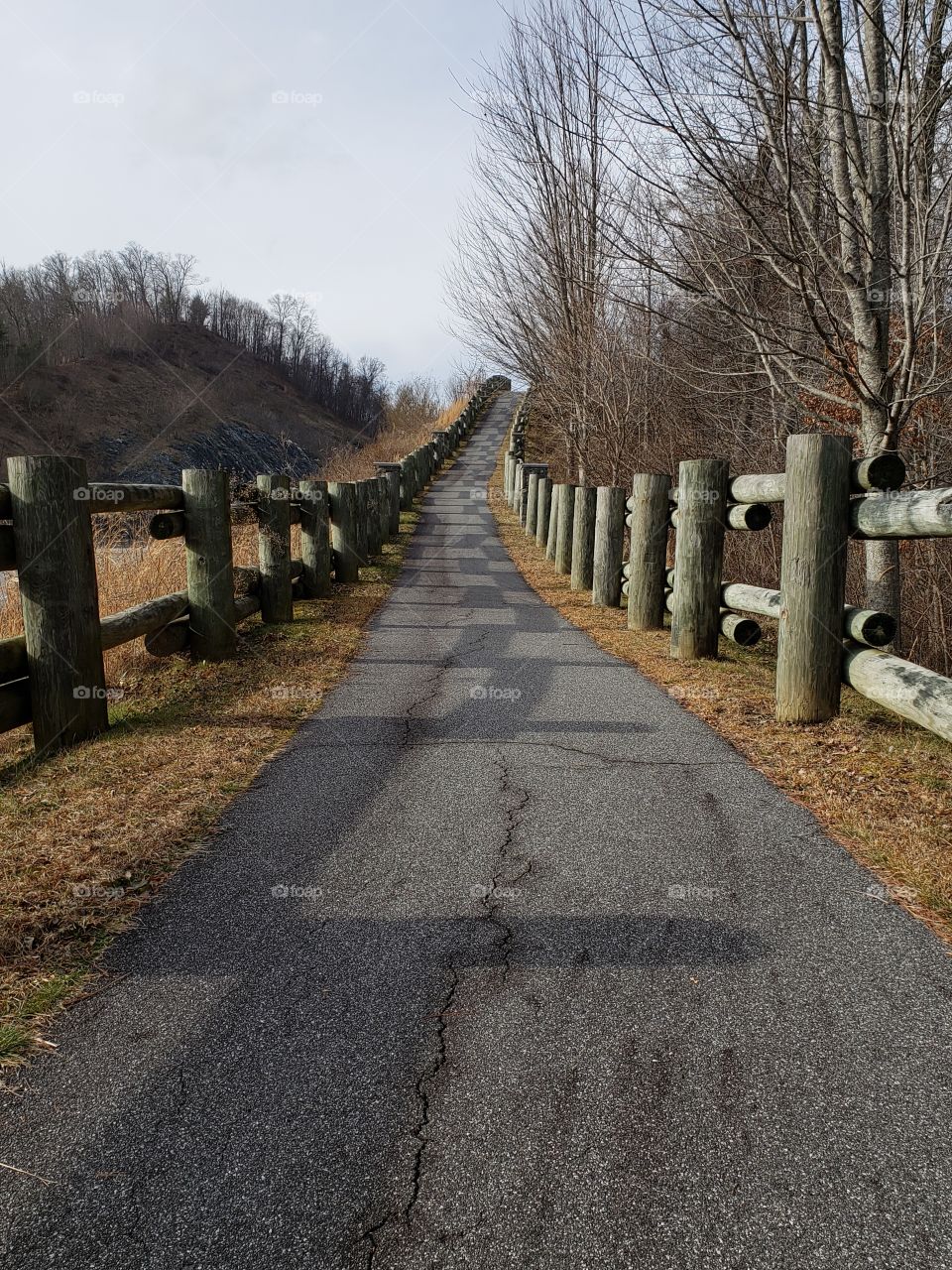 Beautiful walk to the overlooking