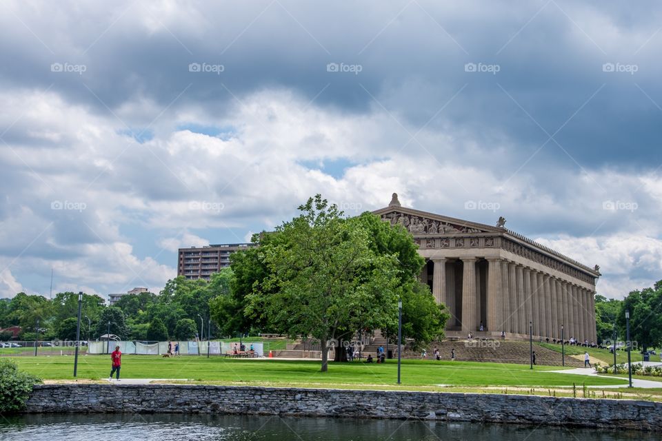The Parthenon in Nashville, Tennessee 