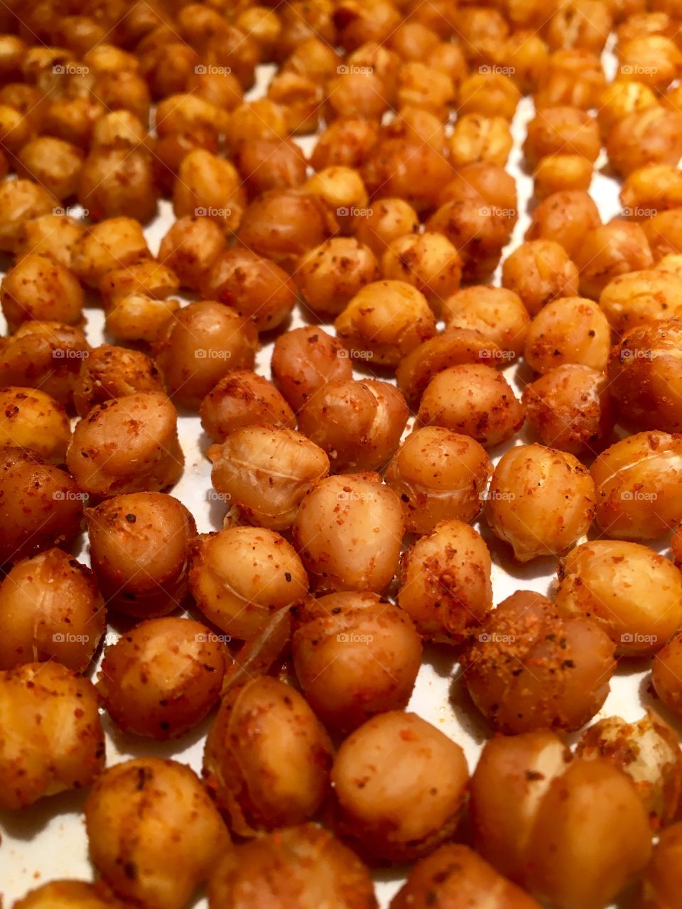 Spicy Roasted Chickpeas 