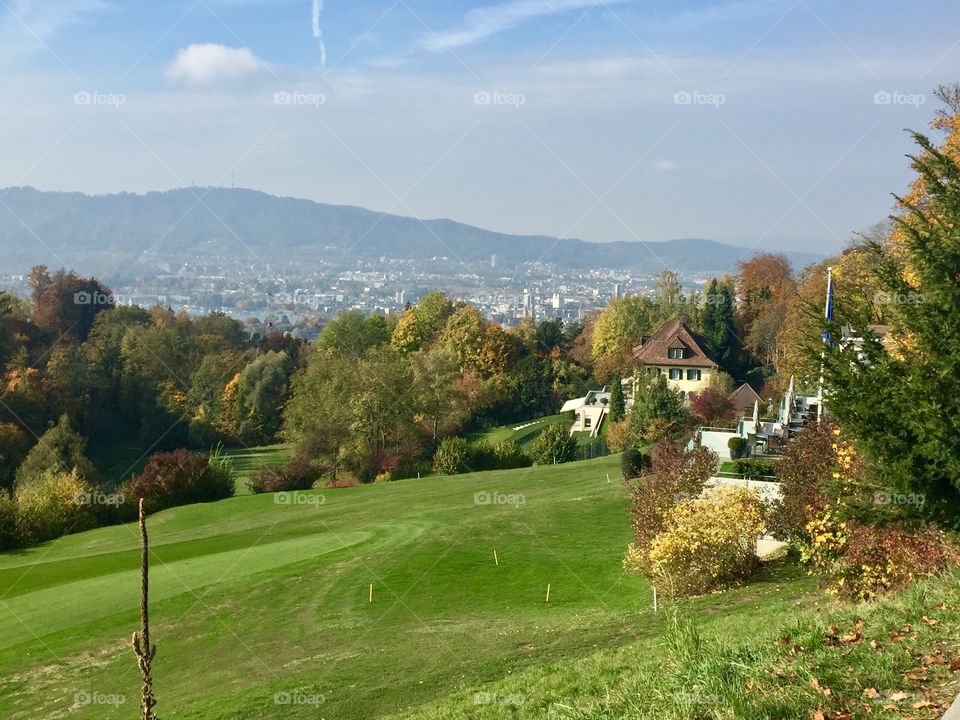 Overlooking Zürich