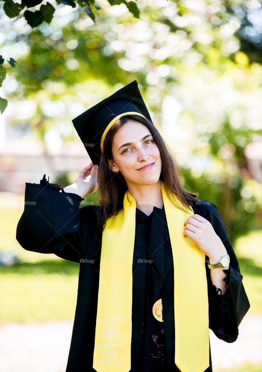 Proud on the graduation day