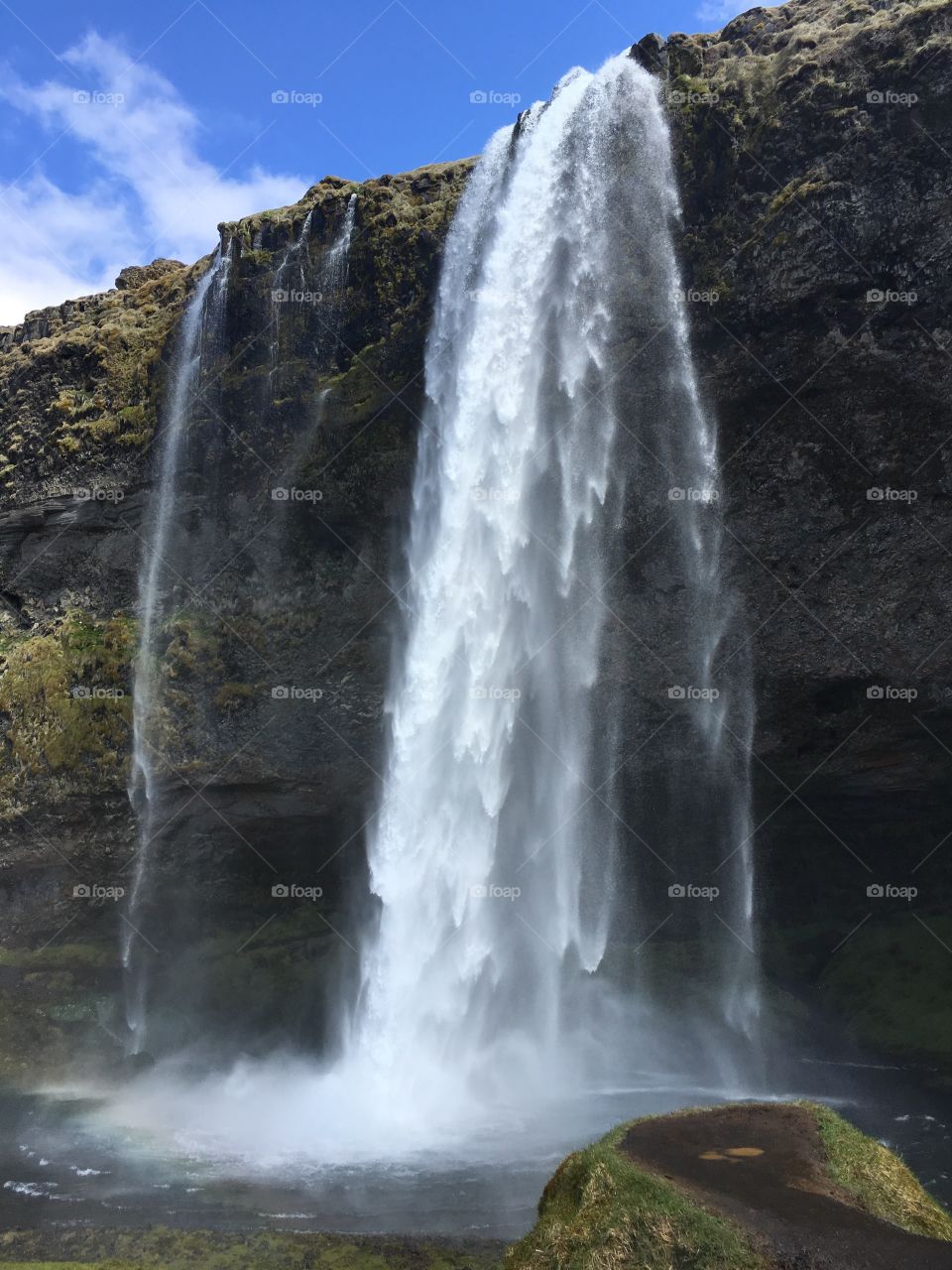 seljalandsfoss waterfall in Iceland 