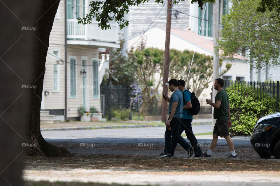 People in the park 