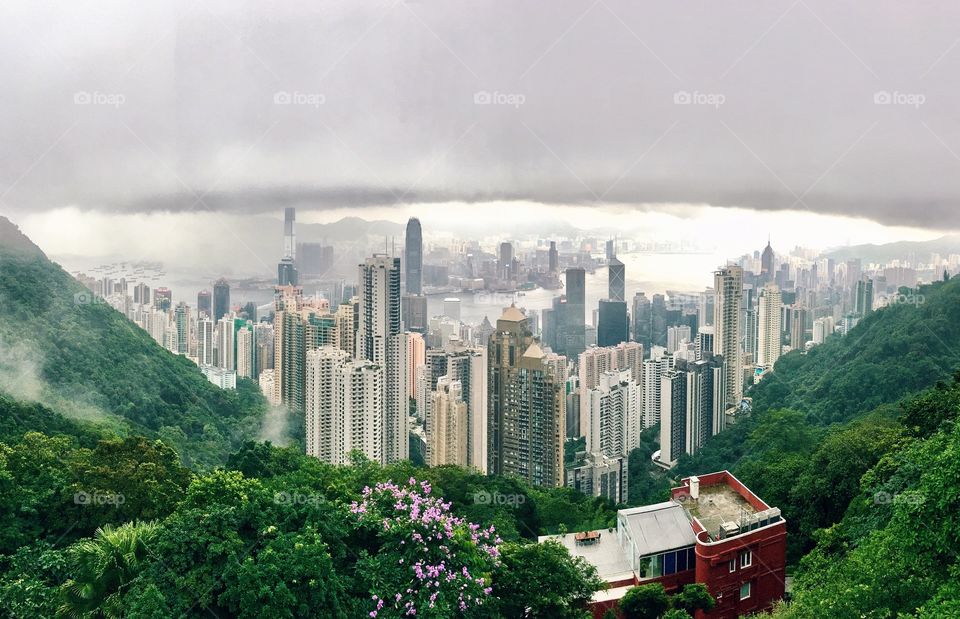 Overlooking Hong Kong 