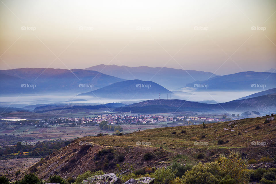 Erseka Town - Southeast of Albania