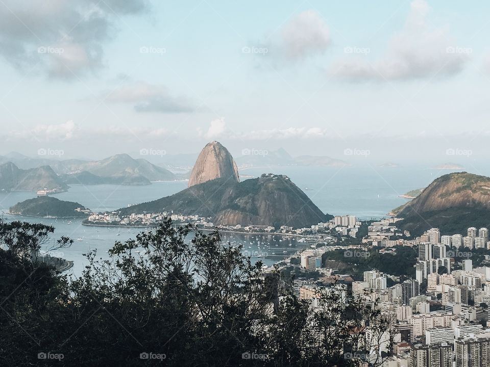 Vista mirante dona marta Rio de Janeiro 