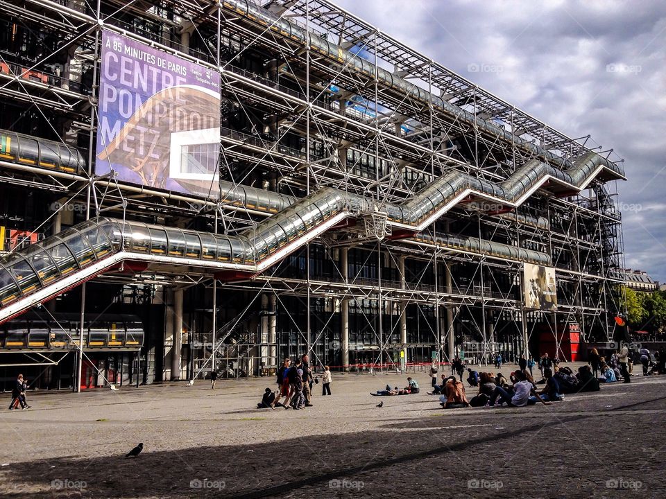 Centro Pompidou. Centro Nacional de Arte y Cultura Georges Pompidou (Paris - France)