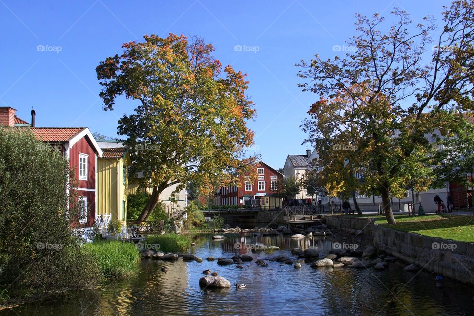 Autumn in Norrtälje, Sweden