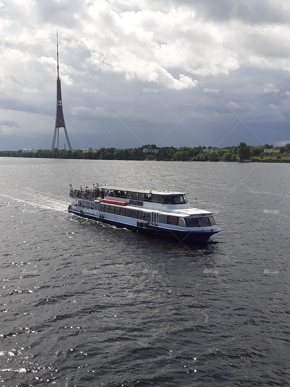 прогулка по Даугаве