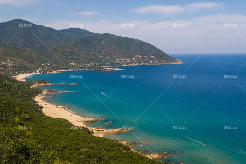 the beautiful seaside in collo city