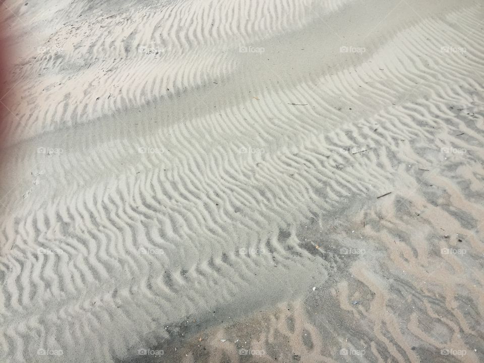 Breath taking patterns in the sand.