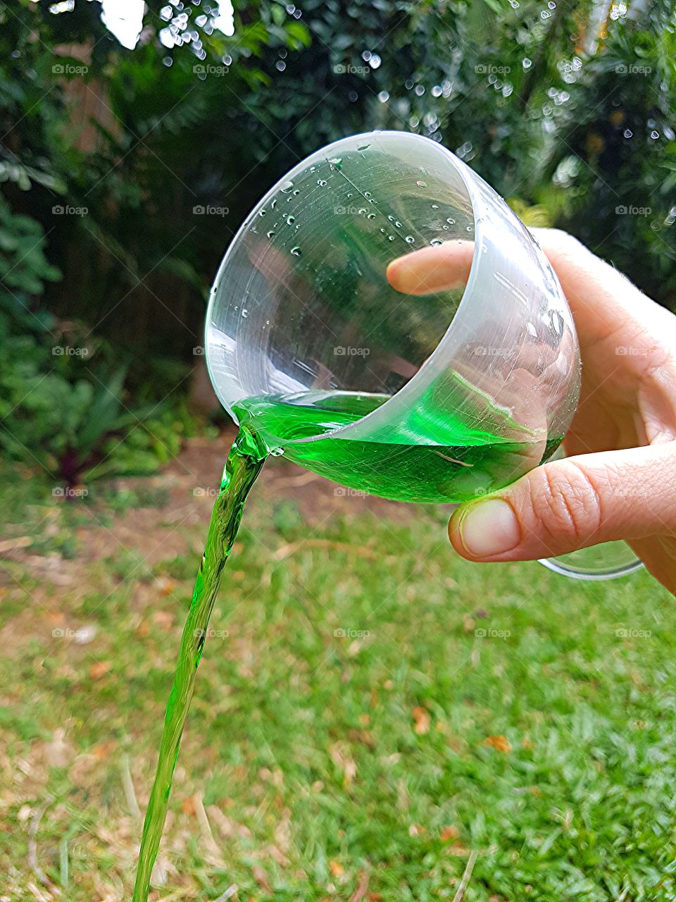 Green splash