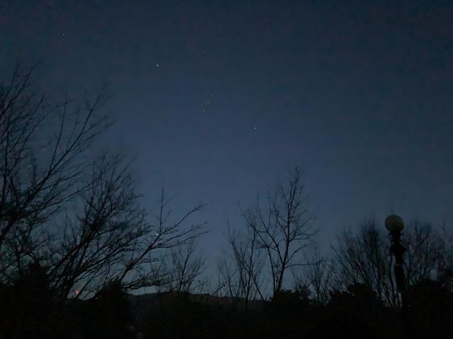 Cielo de la noche 