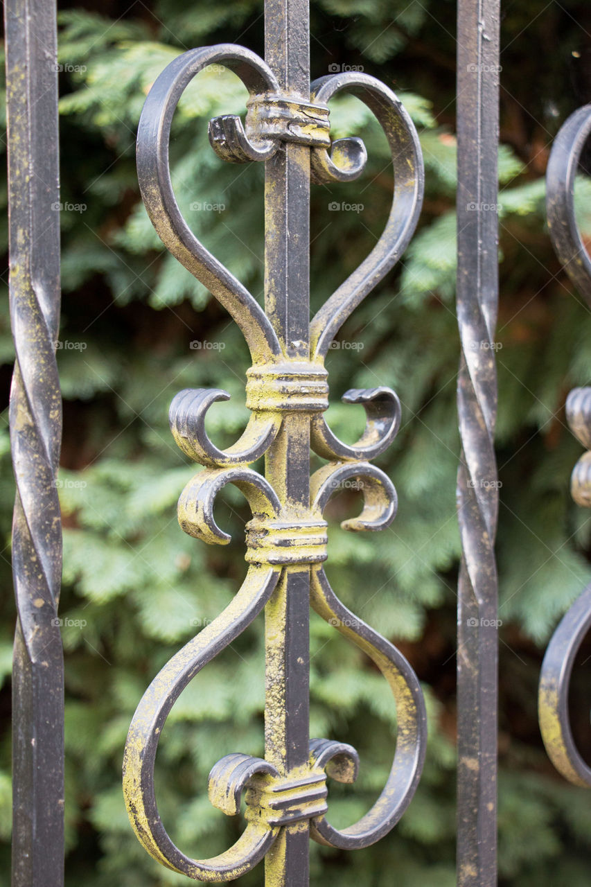 Wrought iron heart