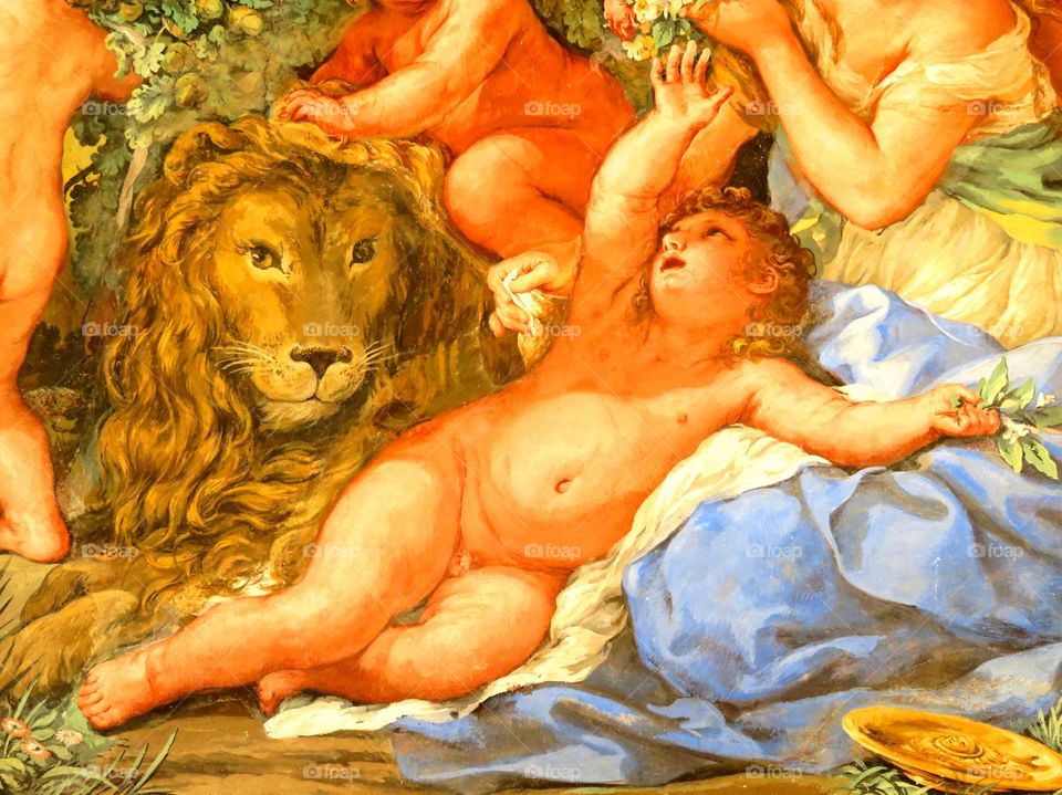 Italian Renaissance ceiling