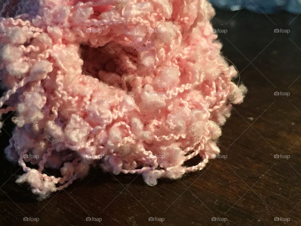 Ball of pink fuzz 