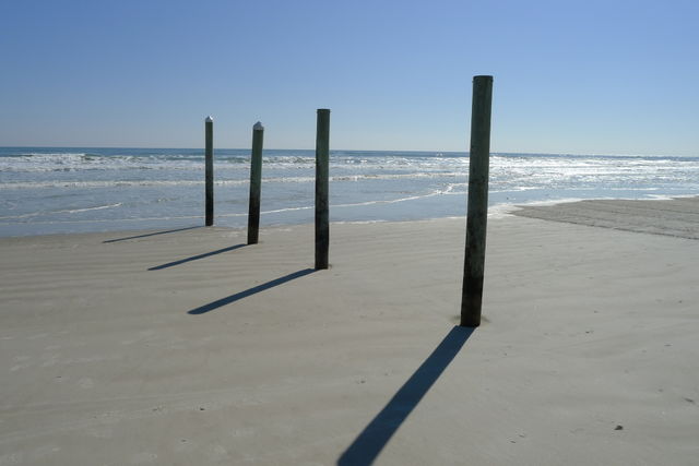 Scenic view of beach