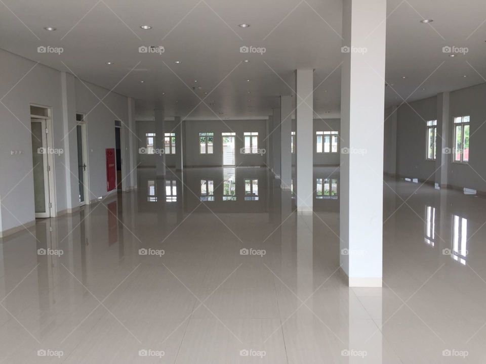 office floor still empty