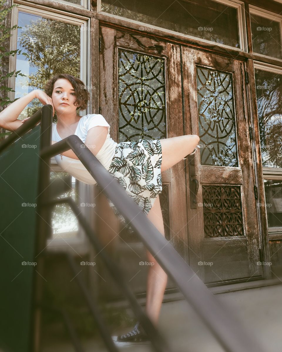 Woman, People, Window, Indoors, Outdoors