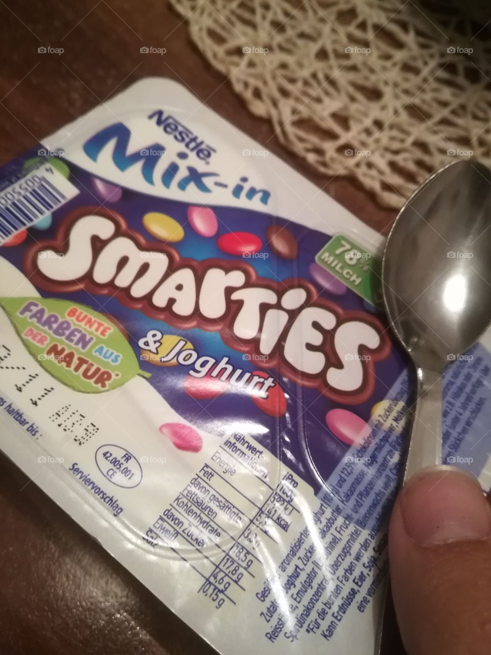 Nestlé smarties mix-in