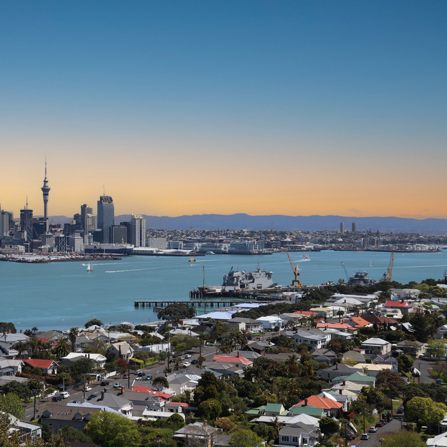 Sunset in New Zealand