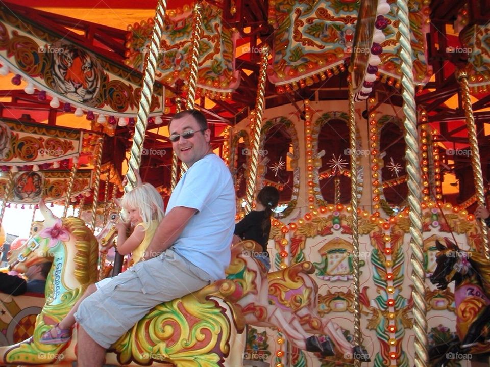 Fun fair carousel