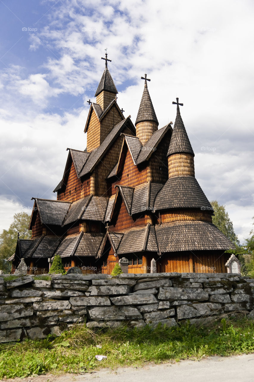 Heddal Stave Church in Norway 