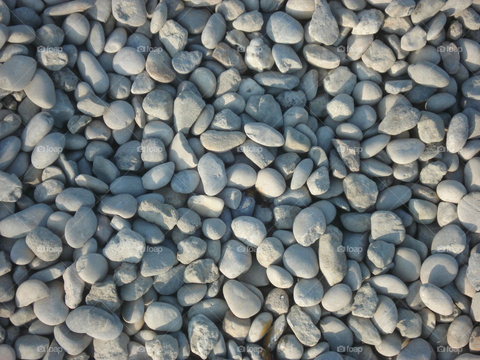 texture of gravel from the lake Bundek,Zagreb,Croatia