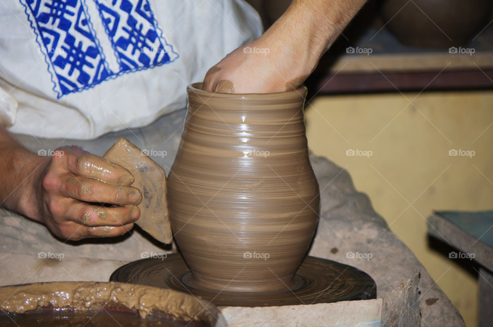 pottery