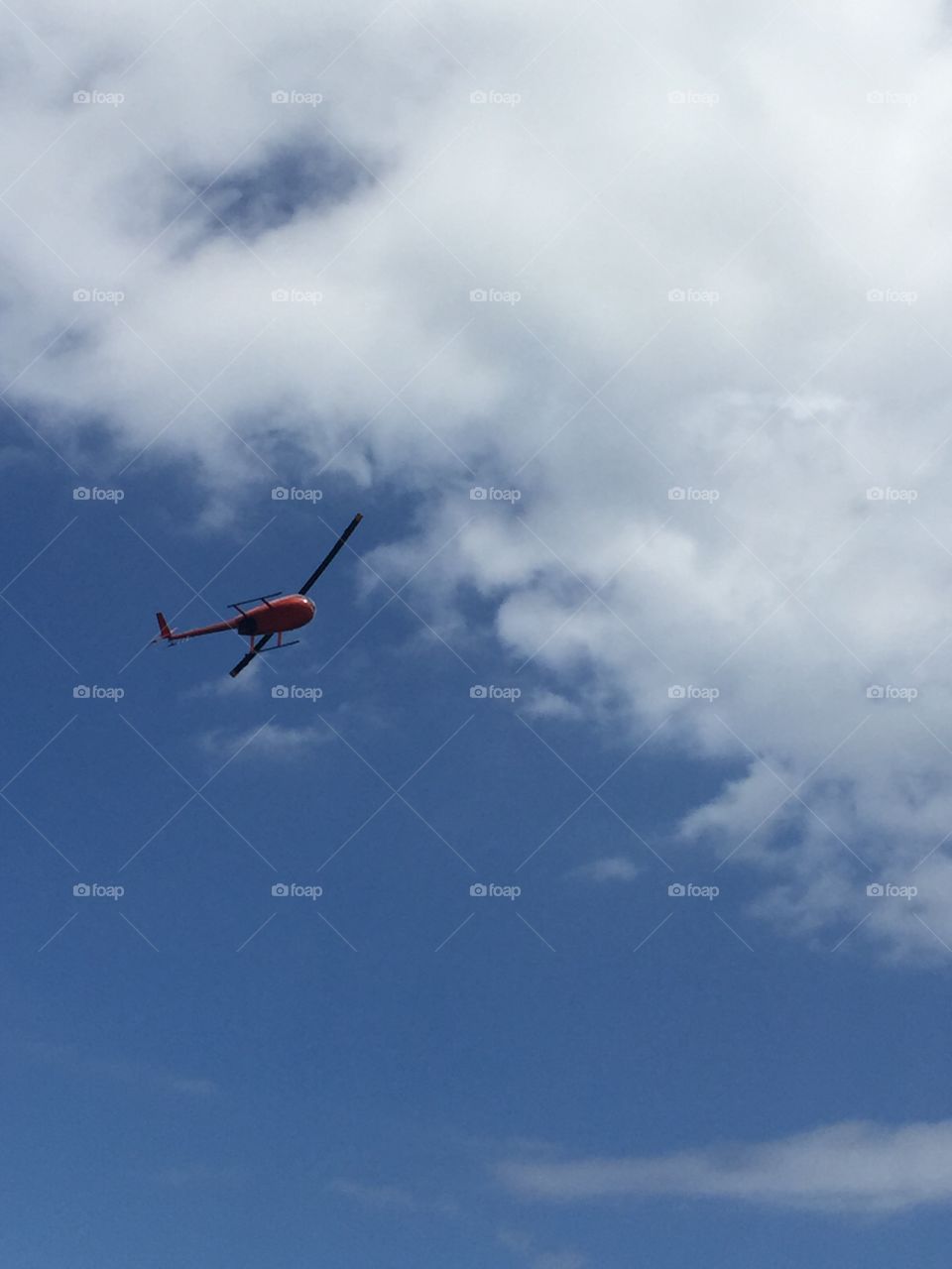 Helicopter skyline