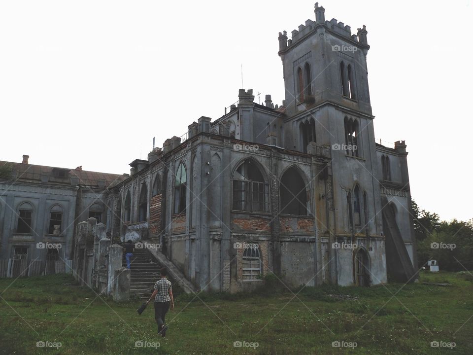 old castle in ukraine