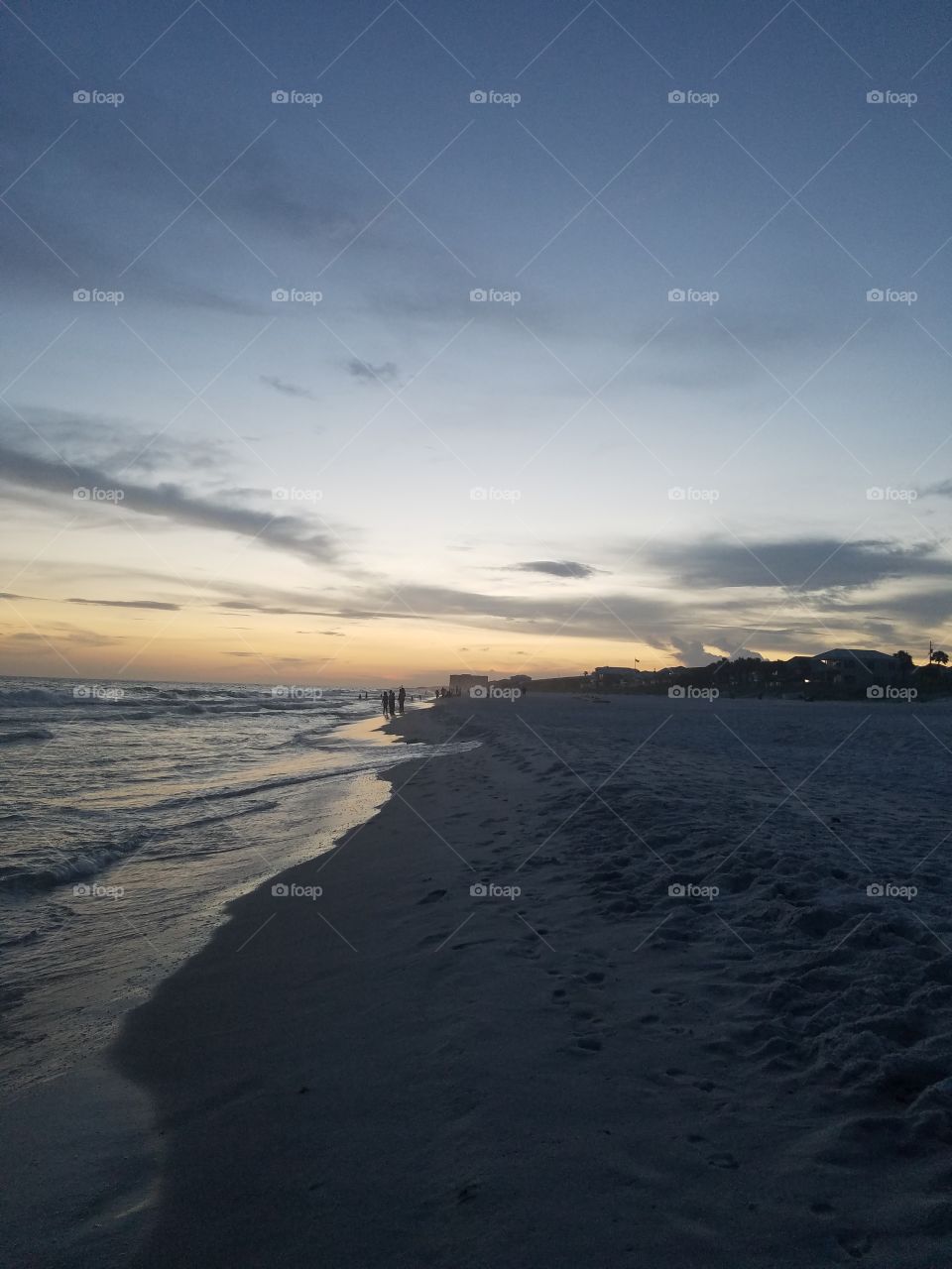 sunset at the gulf
