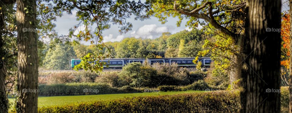 Train . Railway line