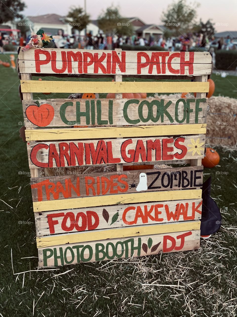 Halloween carnival. So many fun things to do! 