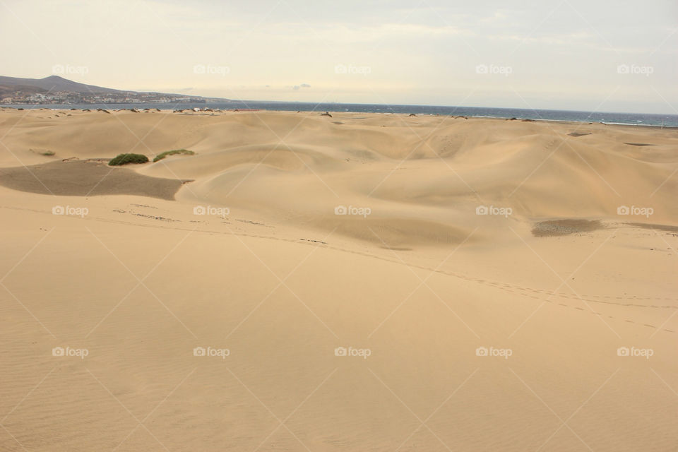 beach arena grancanaria dune by gserrano22