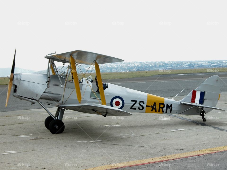 Classic Tiger Moth, Rand Airport, South Africa