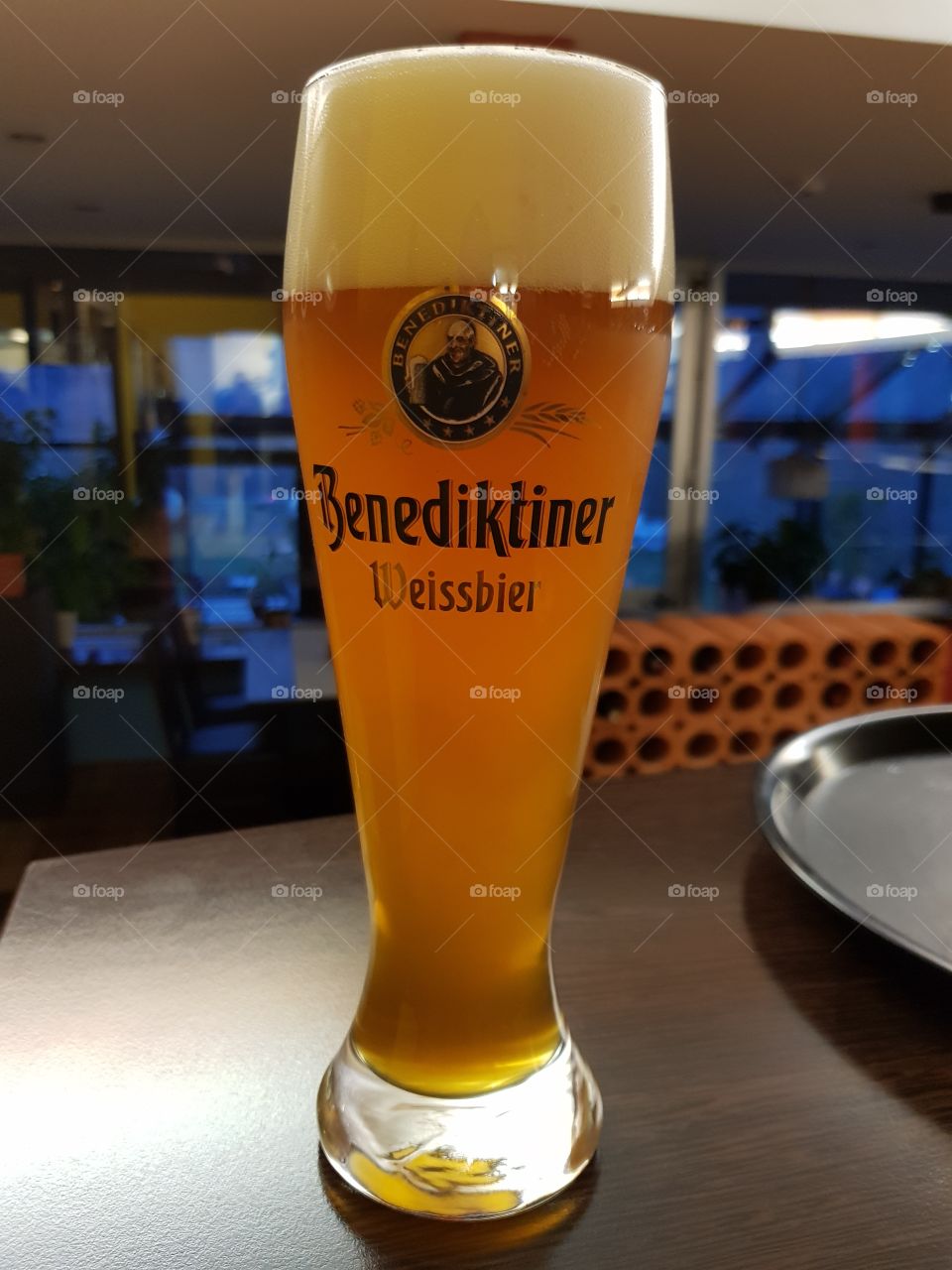 Nice cold weizen beer