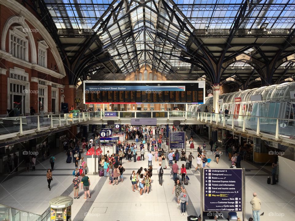 Liverpool train station