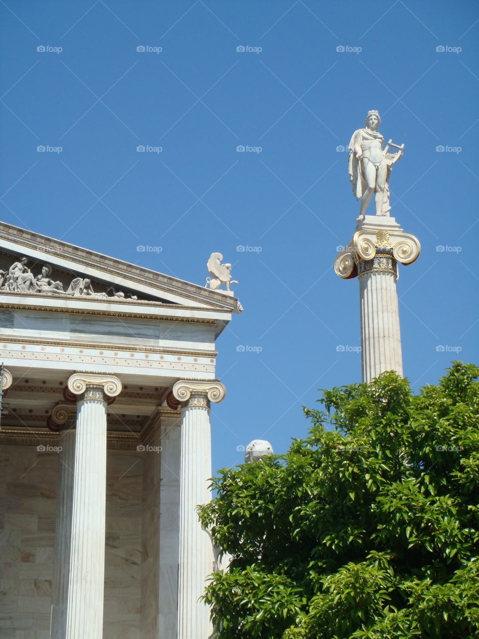 Apollo, Academy of Athens