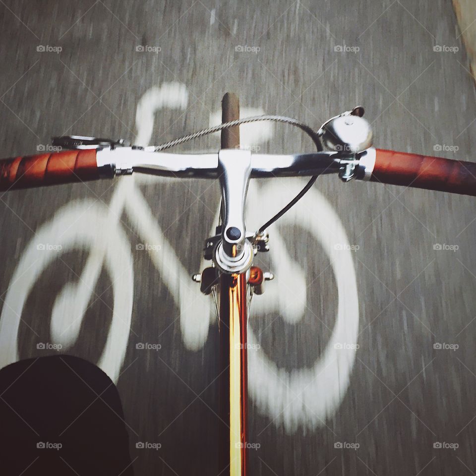 Close-up of bicycle