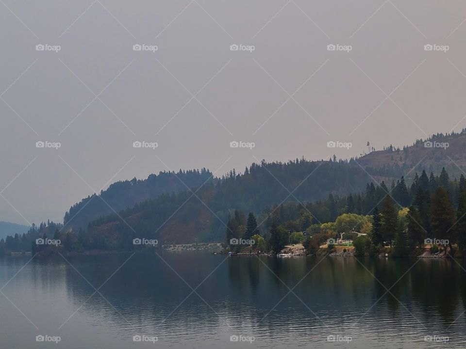 rainy Morning Hike around Priest lake