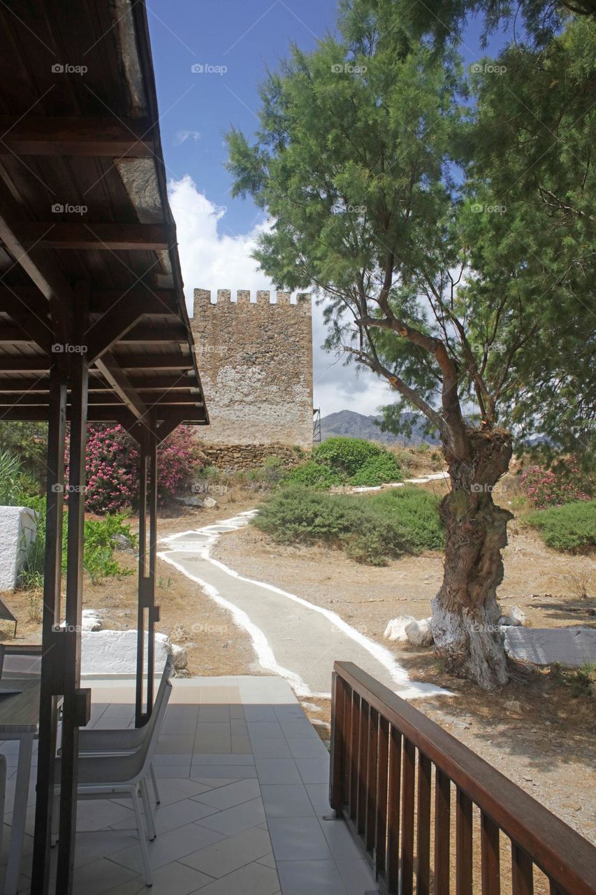 Frangokastelo beach Creta island Greece summer holidays seascape wildlife beautiful nature therapy amazing naturalism