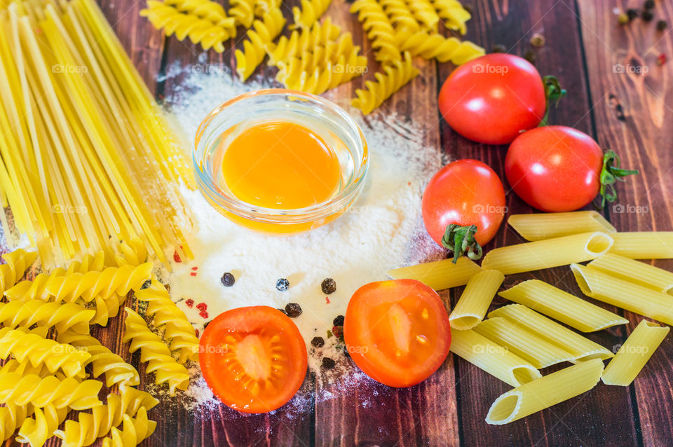 pasta food ingredients