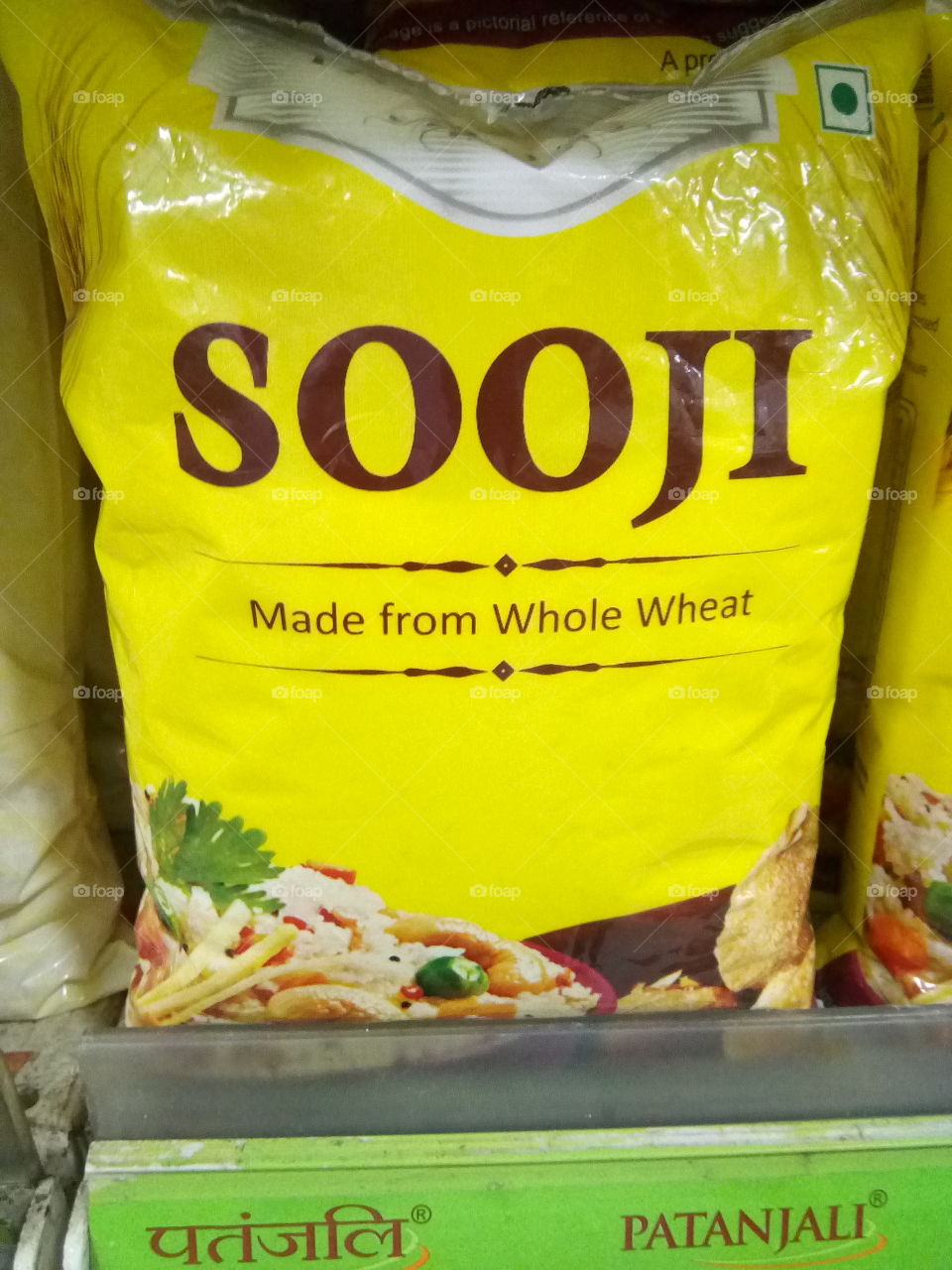 Sooji- a tasty halwa make from it.