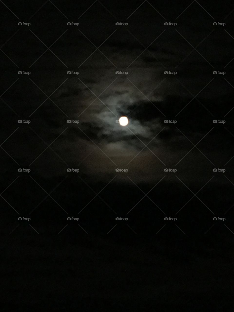 Moon, Dark, No Person, Light, Landscape