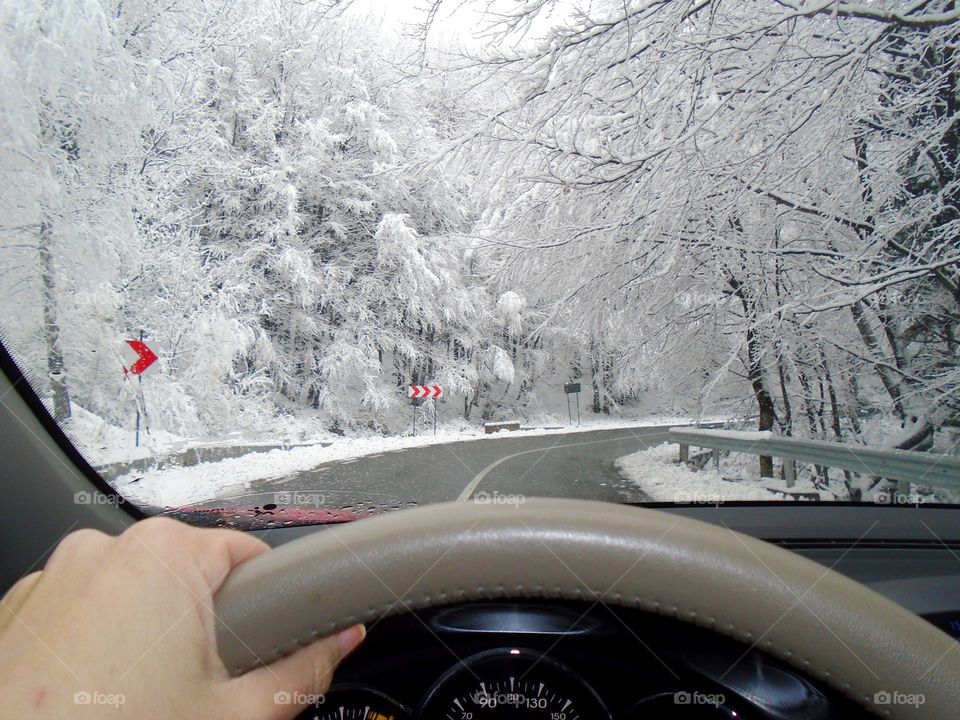 Driving in winter