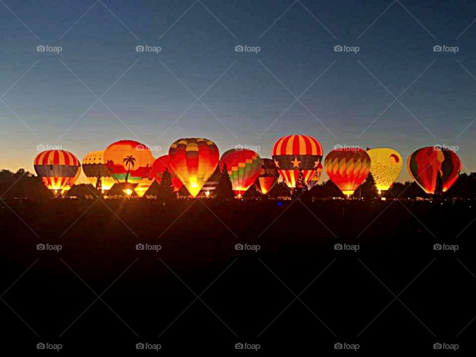 Festival of balloons