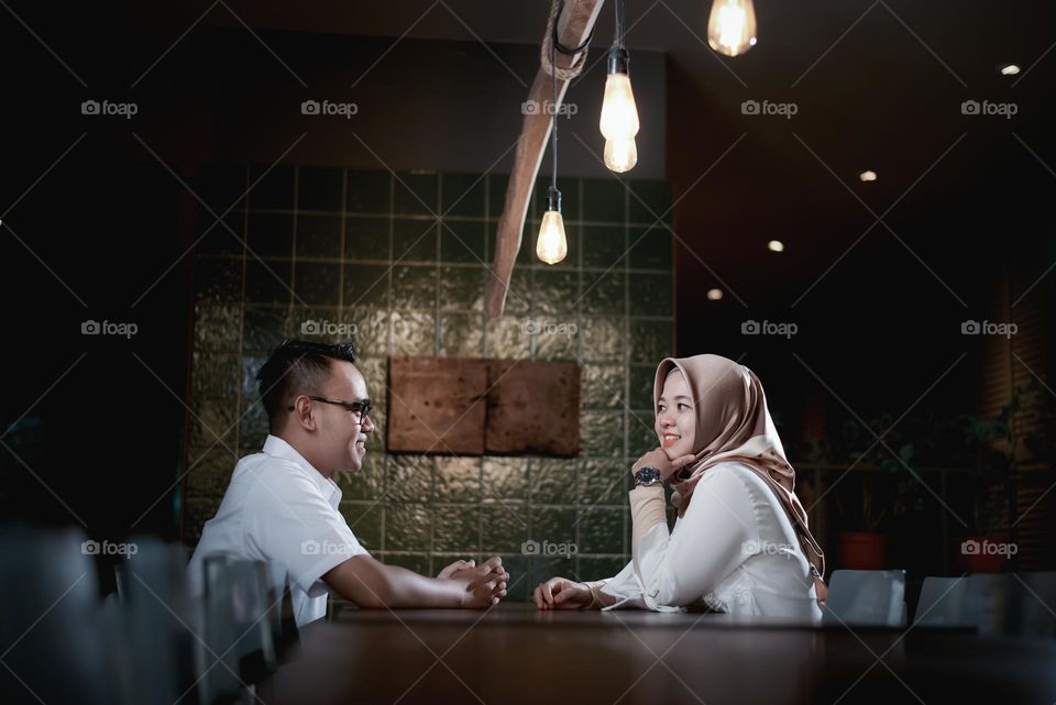 Ucu & Dimas, romantic rendezvous